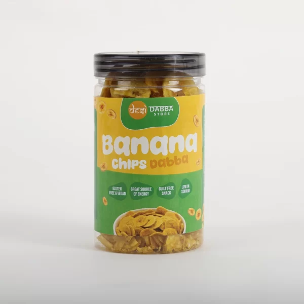 Gluten Free Banana Chips | Desi Dabba Store  220 Gm