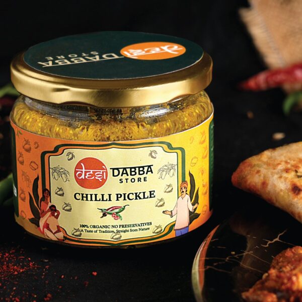 Chilli Organic Pickle | Desi Dabba Store