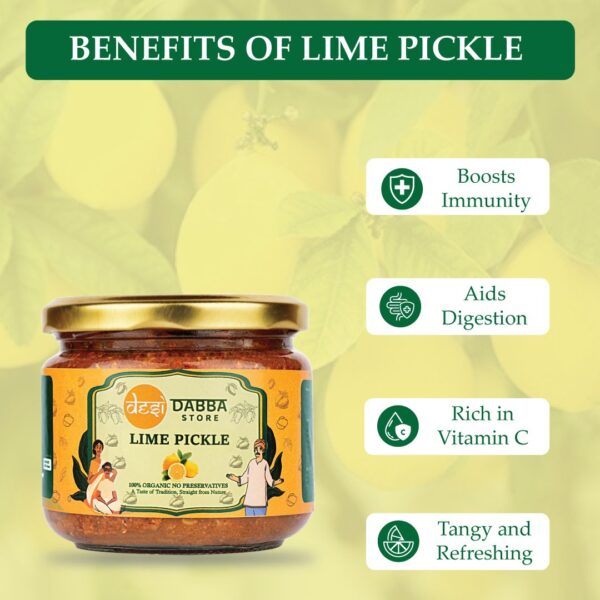 Lemon Organic Pickle | Desi Dabba Store