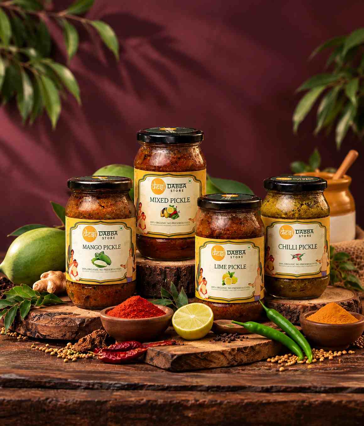 Desi Dabba Honey Infused Jam and Fruit Spreads