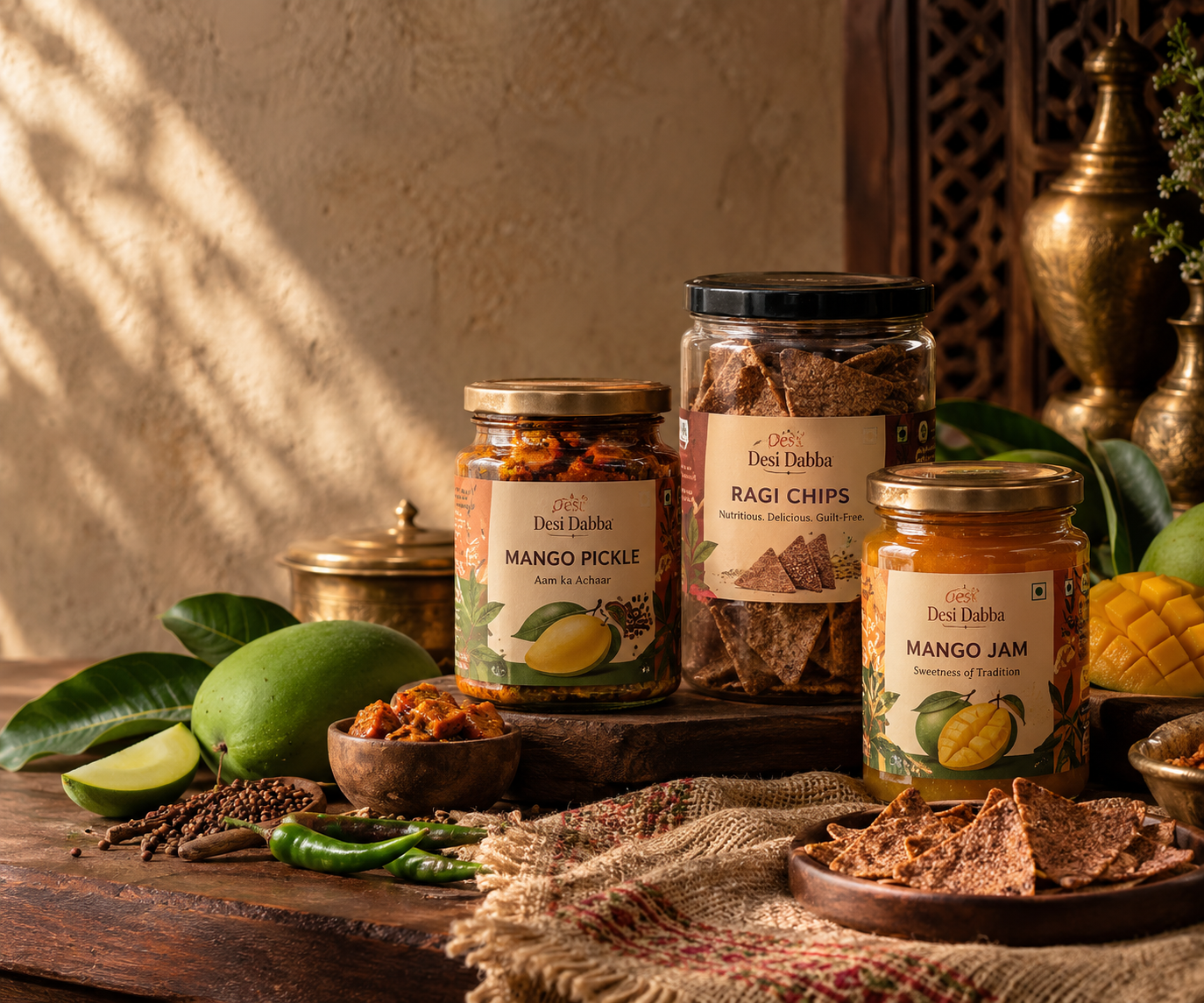 Desi Dabba Honey Infused Jam and Fruit Spreads